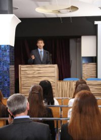 How do you get yourself booked for speaking engagements