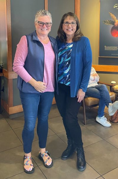 Stephanie Chandler and Susie Kundrat